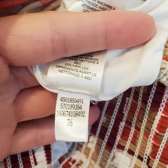 WHBM Geometric Halter Tank - Small - Picture 6 of 6